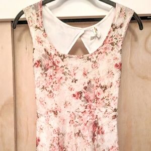 Floral Lace Babydoll Dress